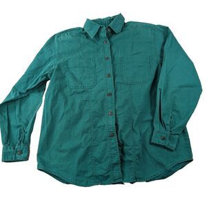 Ashleigh Morgan‎ Button Down Long Sleeve Workwear Dadcore Preppy Pockets Men's M